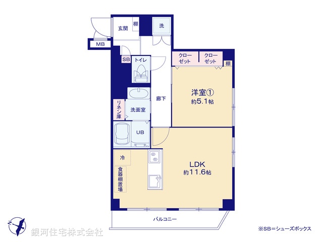 G00357764 東京都豊島区南大塚１丁目 中古マンション 3599万円【間取図】