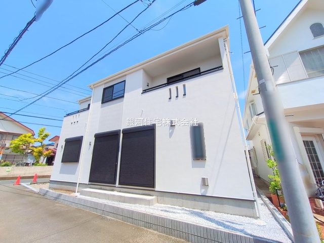 G00361077 神奈川県高座郡寒川町小谷３丁目 新築一戸建て 3380万円 土地面積100.35m² (約30.35坪) 建物面積99.37m² (約30.05坪) 間取り４ＬＤＫ 築年月2025年06月【外観15】