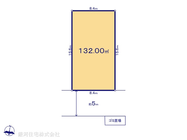 G00361794 神奈川県小田原市栢山 土地 1990万円【区画図】