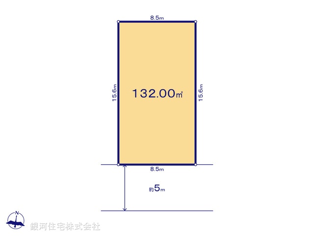 G00361798 神奈川県小田原市栢山 土地 1990万円【区画図】