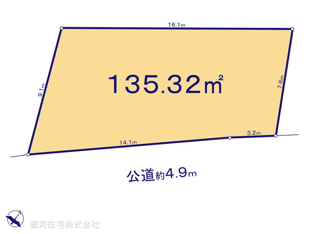 G00364359 神奈川県愛甲郡愛川町半原 土地(建築条件付土地) 600万円【区画図】