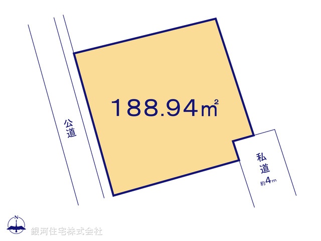 G00365229 神奈川県小田原市曽比 土地 1490万円【区画図】