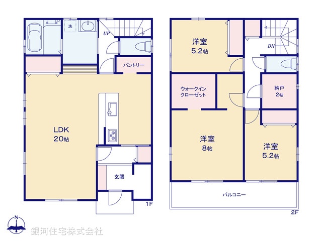 G00365913 埼玉県入間市大字上藤沢 中古一戸建て 3280万円【間取図】