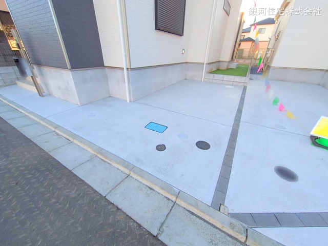 G00368208 千葉県船橋市三山６丁目 新築一戸建て 2890万円 土地面積107.74m² (約32.59坪) 建物面積97.71m² (約29.55坪) 間取り４ＬＤＫ 築年月2024年10月(築１年以内)【外観11】