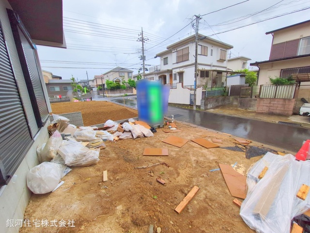 G00368237 千葉県四街道市旭ヶ丘４丁目 新築一戸建て 3180万円 土地面積124.74m² (約37.73坪) 建物面積100.19m² (約30.30坪) 間取り４ＬＤＫ 築年月2025年06月【外観9】