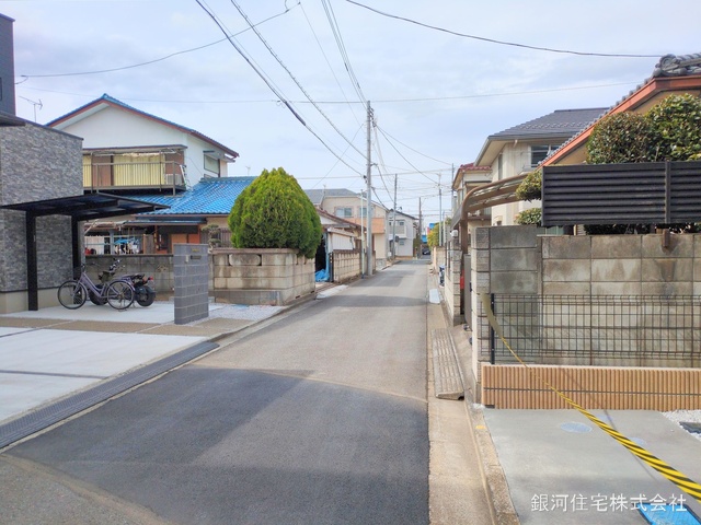 G00368250 埼玉県川越市旭町３丁目 新築一戸建て 3890万円 土地面積74.55m² (約22.55坪) 建物面積114.67m² (約34.68坪) 間取り４ＬＤＫ 築年月2025年02月(築１年以内)【外観8】