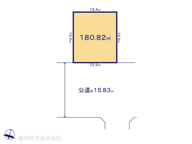G00371309 埼玉県上尾市大字小泉 土地(建築条件付土地) 2880万円【区画図】