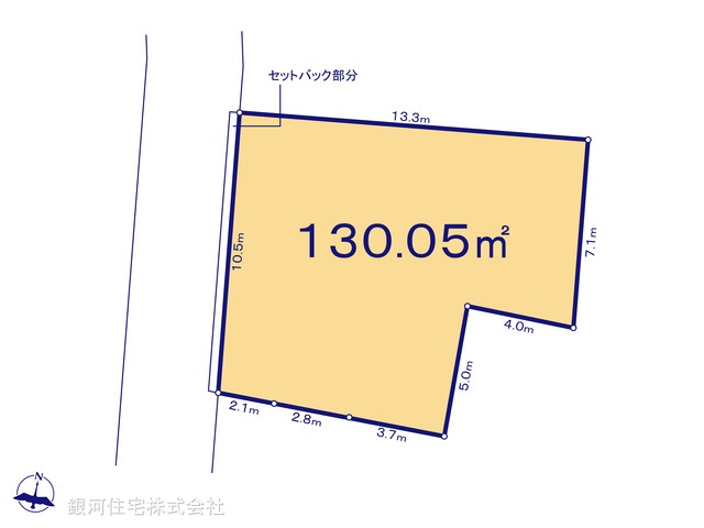 G00371969 千葉県千葉市緑区誉田町１丁目 土地(建築条件付土地) 1490万円【区画図】