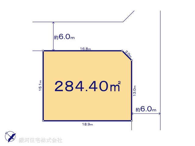 G00372131 埼玉県さいたま市見沼区大字風渡野 土地 9080万円【区画図】