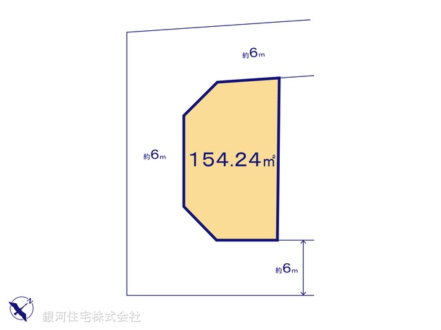 G00372311 埼玉県久喜市大字西 土地 1580万円【区画図】
