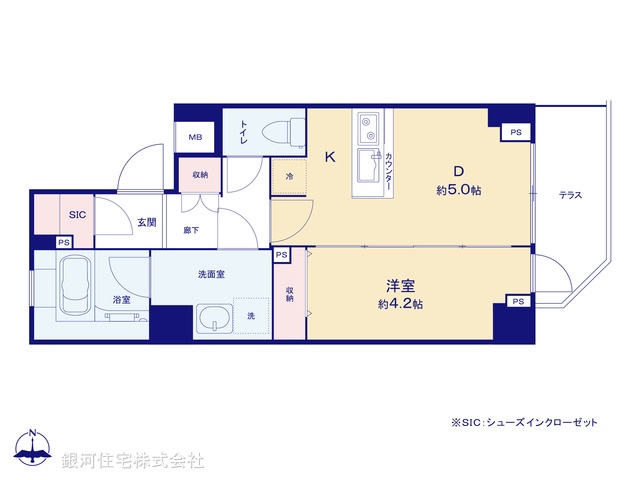 G00372685 東京都練馬区北町３丁目 中古マンション 3099万円【間取図】