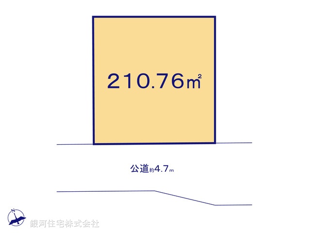 G00372789 神奈川県愛甲郡愛川町中津 土地 1880万円【区画図】
