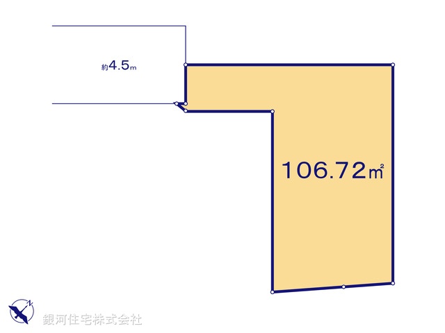 G00372874 神奈川県相模原市中央区共和３丁目 土地 2780万円【区画図】