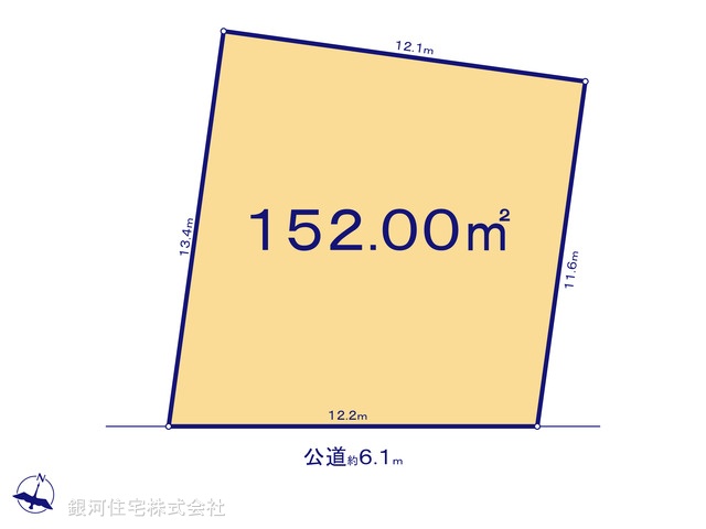 G00373237 埼玉県比企郡川島町大字中山 土地(建築条件付土地) 930万円【区画図】