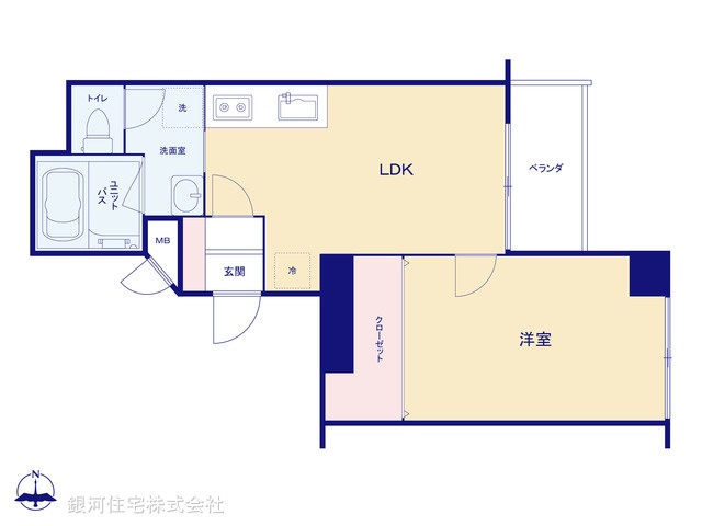 G00373431 東京都港区白金台３丁目 中古マンション 5180万円【間取図】