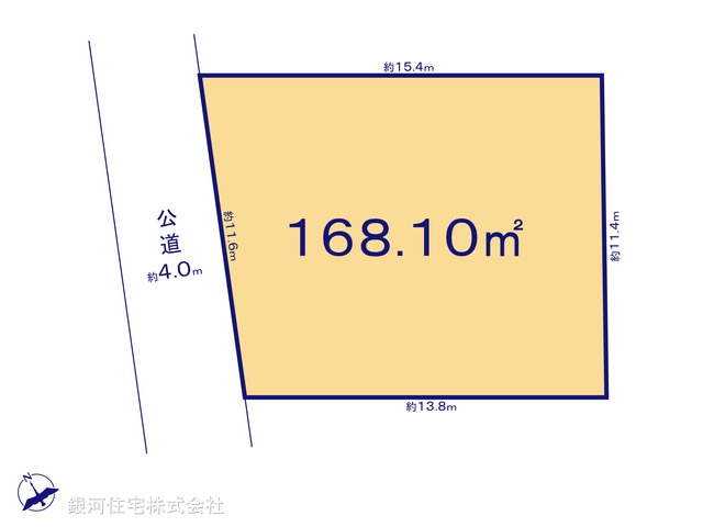 G00373449 東京都目黒区鷹番１丁目 土地 3億5000万円【区画図】