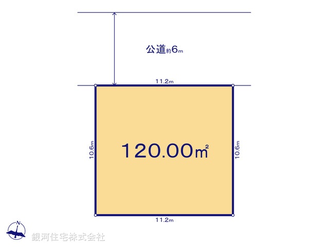 G00373459 神奈川県藤沢市菖蒲沢 土地 2780万円【区画図】
