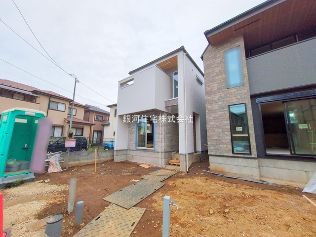G00373474 千葉県船橋市薬円台３丁目 新築一戸建て 4440万円 土地面積110.00m² (約33.27坪) 建物面積106.59m² (約32.24坪) 間取り３ＳＬＤＫ 築年月2025年06月【外観5】