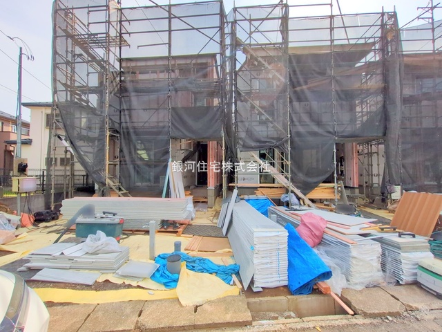 G00373474 千葉県船橋市薬円台３丁目 新築一戸建て 4440万円 土地面積110.00m² (約33.27坪) 建物面積106.59m² (約32.24坪) 間取り３ＳＬＤＫ 築年月2025年06月【外観17】