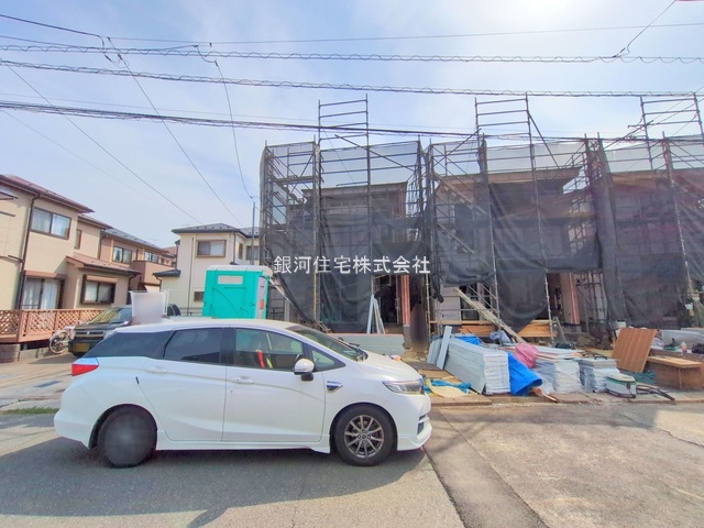 G00373474 千葉県船橋市薬円台３丁目 新築一戸建て 4440万円 土地面積110.00m² (約33.27坪) 建物面積106.59m² (約32.24坪) 間取り３ＳＬＤＫ 築年月2025年06月【外観18】