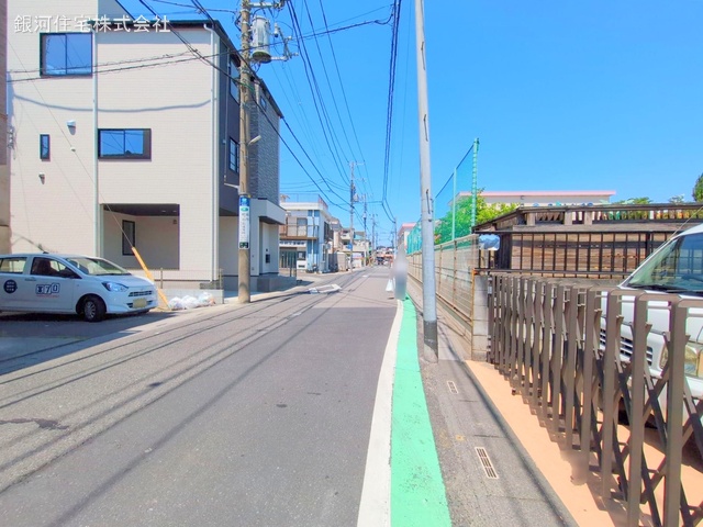 G00373511 埼玉県川口市芝下３丁目 新築一戸建て 4199万円 土地面積55.26m² (約16.71坪) 建物面積105.66m² (約31.96坪) 間取り３ＬＤＫ 築年月2025年04月(築１年以内)【外観13】