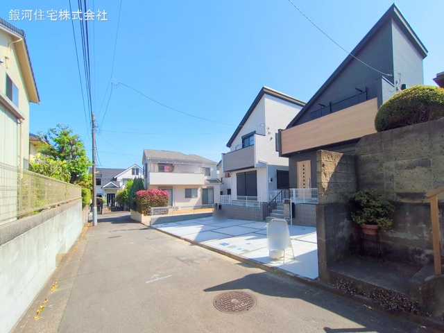 G00373546 神奈川県横浜市戸塚区柏尾町 新築一戸建て 4980万円 土地面積125.51m² (約37.96坪) 建物面積96.05m² (約29.05坪) 間取り４ＬＤＫ 築年月2025年03月(築１年以内)【外観14】