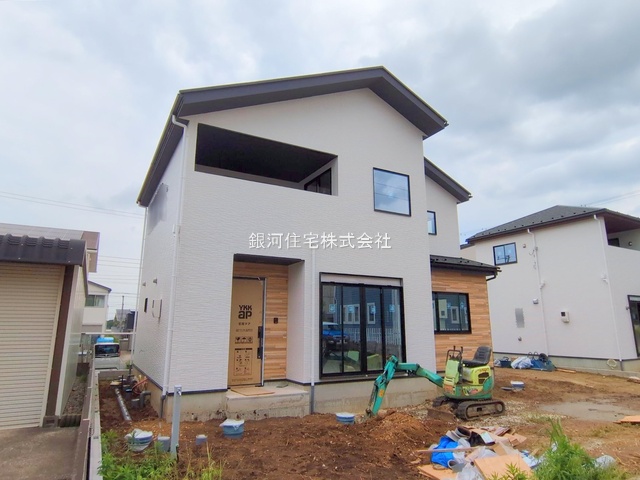 G00374751 千葉県木更津市羽鳥野５丁目 新築一戸建て 3899万円 土地面積217.82m² (約65.89坪) 建物面積112.79m² (約34.11坪) 間取り４ＬＤＫ 築年月2025年06月(築１年以内)【外観10】