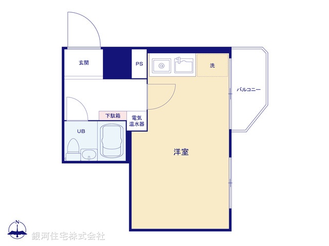 G00374771 東京都練馬区中村北３丁目 中古マンション 1290万円【間取図】