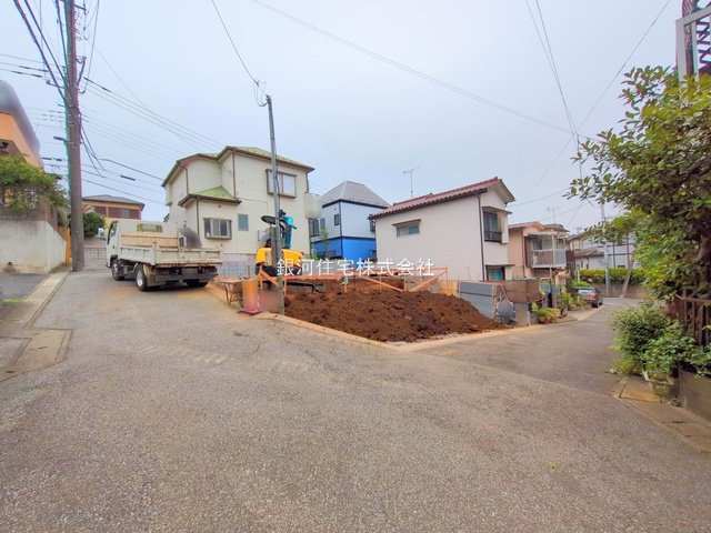 G00375060 千葉県松戸市六高台西 新築一戸建て 3180万円 土地面積115.48m² (約34.93坪) 建物面積96.05m² (約29.05坪) 間取り３ＬＤＫ 築年月2025年09月【外観6】