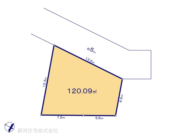 G00375217 埼玉県入間市小谷田１丁目 土地 1770万円【区画図】