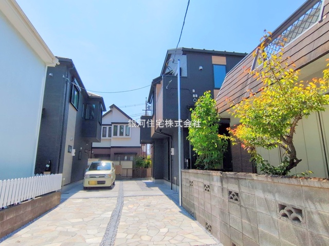 G00375252 神奈川県茅ヶ崎市中海岸４丁目 新築一戸建て 4880万円 土地面積96.64m² (約29.23坪) 建物面積92.30m² (約27.92坪) 間取り４ＬＤＫ 築年月2025年03月(築１年以内)【外観2】