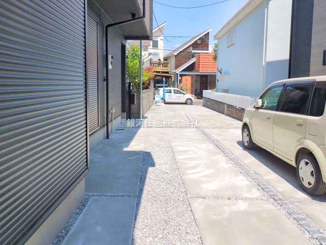 G00375252 神奈川県茅ヶ崎市中海岸４丁目 新築一戸建て 4880万円 土地面積96.64m² (約29.23坪) 建物面積92.30m² (約27.92坪) 間取り４ＬＤＫ 築年月2025年03月(築１年以内)【外観18】