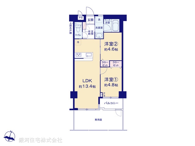 G00375302 東京都板橋区相生町 中古マンション 3180万円【間取図】