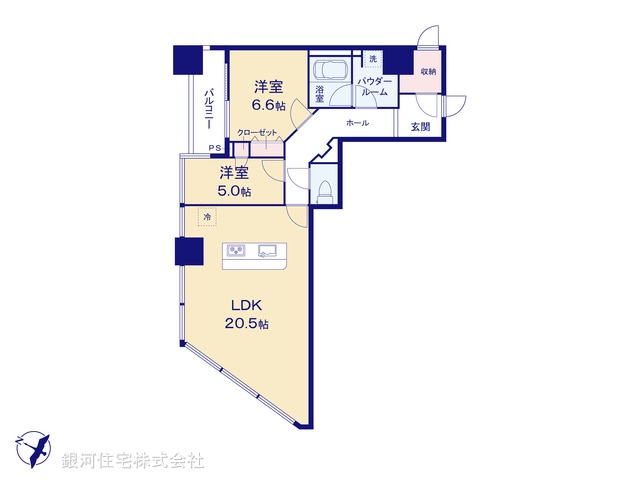 G00375433 東京都墨田区太平４丁目 中古マンション 1億9990万円【間取図】