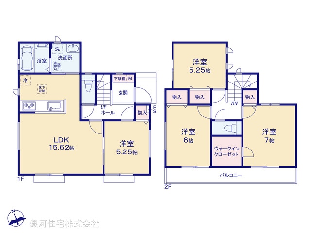 G00375539 埼玉県さいたま市南区大字大谷口 新築一戸建て 3990万円【間取図】