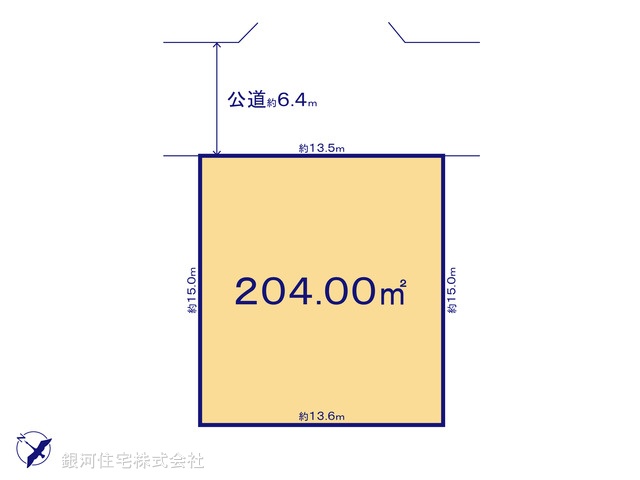 G00375632 千葉県八千代市米本 土地 1980万円【区画図】