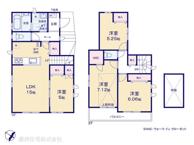 G00376014 千葉県船橋市飯山満町３丁目 新築一戸建て 4190万円【間取図】