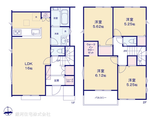 G00377923 埼玉県川口市大字辻 新築一戸建て 4180万円【間取図】