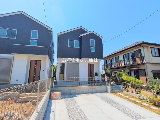 G00378081 神奈川県大和市福田４丁目 新築一戸建て 5399万円 土地面積127.38m² (約38.53坪) 建物面積102.26m² (約30.93坪) 間取り４ＬＤＫ 築年月2025年09月【外観2】
