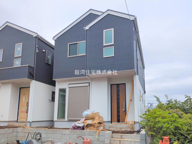 G00378081 神奈川県大和市福田４丁目 新築一戸建て 5399万円 土地面積127.38m² (約38.53坪) 建物面積102.26m² (約30.93坪) 間取り４ＬＤＫ 築年月2025年09月【外観4】