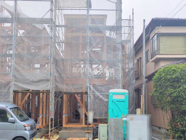 G00378120 千葉県習志野市秋津５丁目 新築一戸建て 4490万円 土地面積84.45m² (約25.54坪) 建物面積80.71m² (約24.41坪) 間取り２ＳＬＤＫ 築年月2025年09月【外観4】