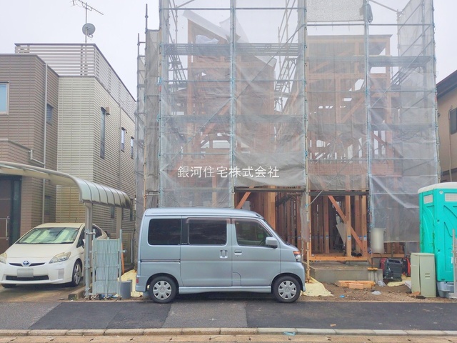 G00378121 千葉県習志野市秋津５丁目 新築一戸建て 4390万円 土地面積84.45m² (約25.54坪) 建物面積80.30m² (約24.29坪) 間取り２ＳＬＤＫ 築年月2025年09月【外観4】