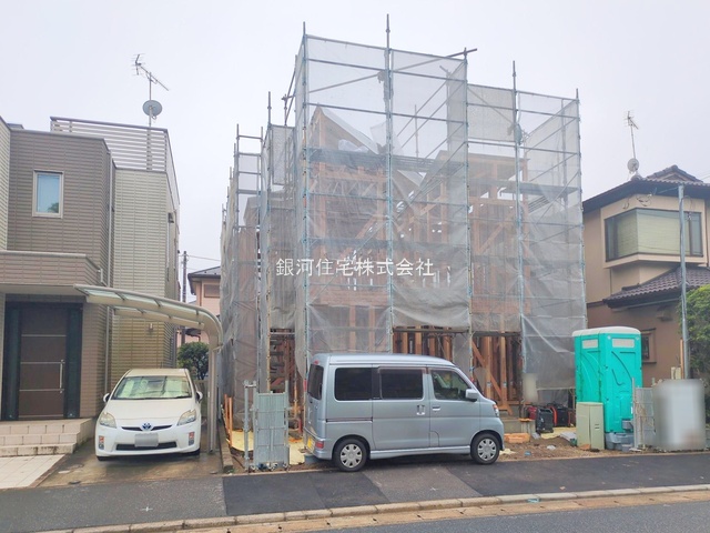G00378121 千葉県習志野市秋津５丁目 新築一戸建て 4390万円 土地面積84.45m² (約25.54坪) 建物面積80.30m² (約24.29坪) 間取り２ＳＬＤＫ 築年月2025年09月【外観5】
