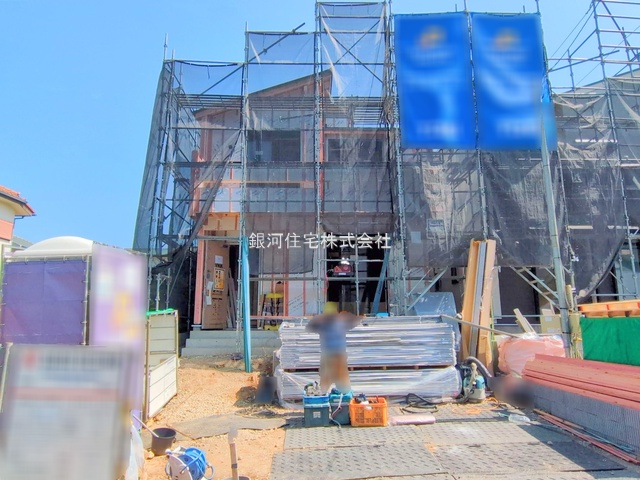 G00378122 神奈川県平塚市入野 新築一戸建て 3680万円 土地面積135.82m² (約41.08坪) 建物面積101.43m² (約30.68坪) 間取り３ＬＤＫ 築年月2025年08月【外観4】