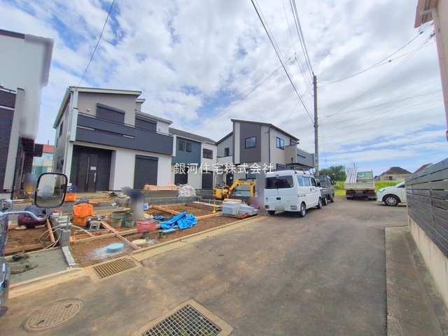 G00378127 神奈川県平塚市入野 新築一戸建て 3380万円 土地面積135.82m² (約41.08坪) 建物面積101.09m² (約30.57坪) 間取り４ＬＤＫ 築年月2025年08月【外観3】