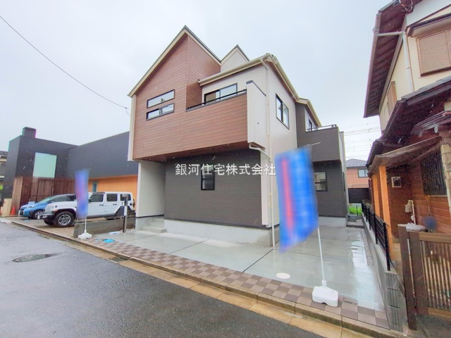 G00378128 埼玉県狭山市中央1丁目 新築一戸建て 3998万円 土地面積102.73m² (約31.07坪) 建物面積98.53m² (約29.80坪) 間取り3LDK 築年月2025年07月(築1年以内)