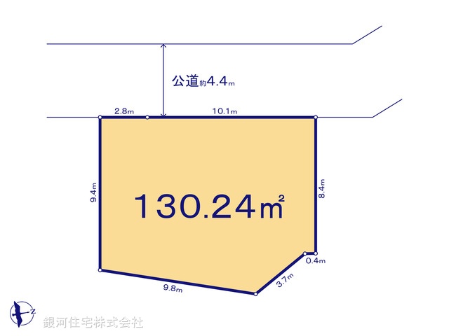 G00378779 埼玉県入間市黒須２丁目 土地 2680万円【区画図】
