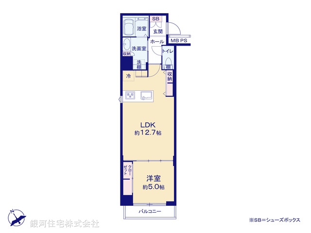 G00379094 東京都港区赤坂２丁目 中古マンション 8980万円【間取図】