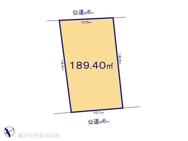 G00379248 東京都日野市南平９丁目 土地 1980万円【区画図】