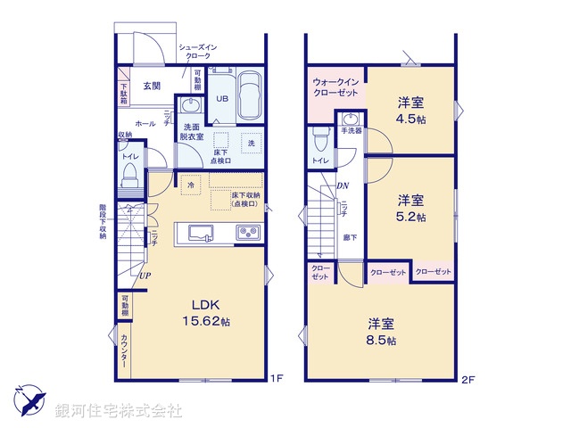 G00379249 千葉県千葉市若葉区千城台西１丁目 新築一戸建て 2890万円【間取図】
